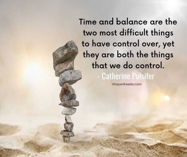 Time and balance quotes