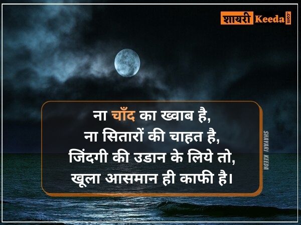 Moon status in hindi