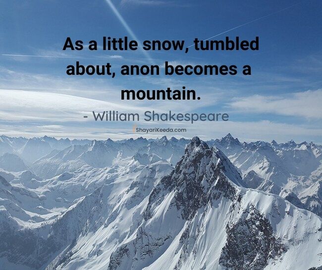 Snow quotes