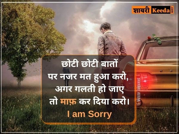 Sorry msg for gf in hindi